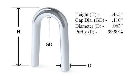 High purity evaporation material, Aluminum Clip