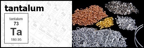High purity evaporation material, Ta Tantalum