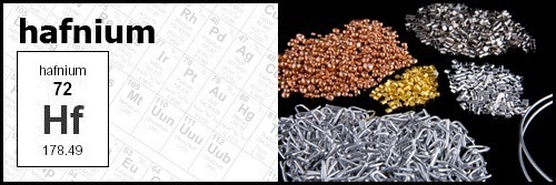 High purity evaporation material, Hf Hafnium