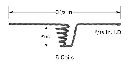 B1 tungsten filament basket for thermal evaporation