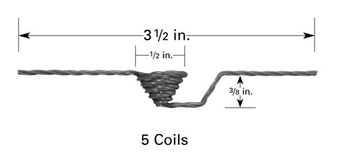 B12B tungsten filament basket for thermal evaporation