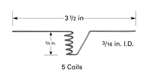 B3 tungsten filament basket for thermal evaporation