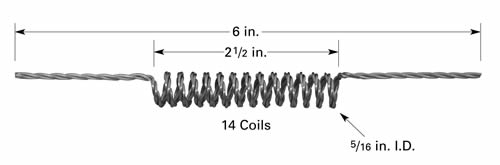 F10 tungsten filament for thermal evaporation