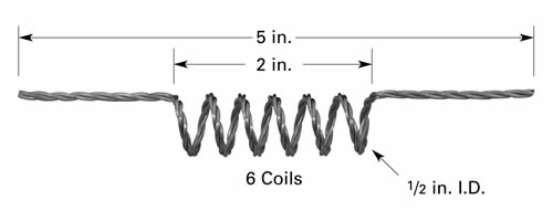 F11 tungsten filament for thermal evaporation