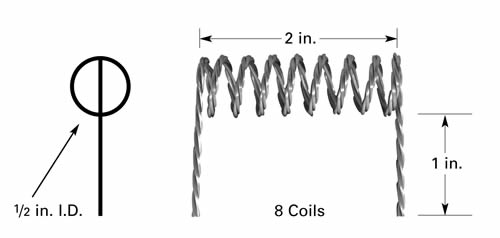 F14 tungsten filament for thermal evaporation