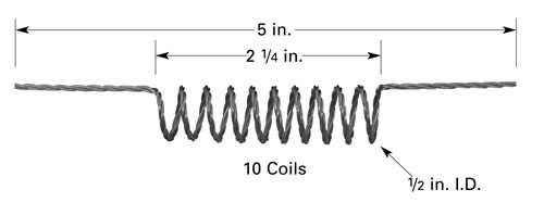 F15 tungsten filament for thermal evaporation