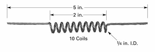 F5 tungsten filament for thermal evaporation