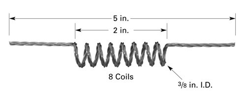 F6 tungsten filament for thermal evaporation