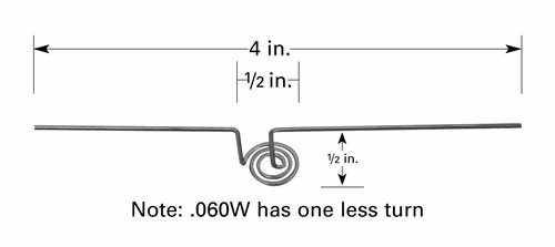 H2 H2 tungsten filament heater for thermal evaporation