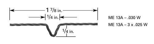 ME-13A ME-13A micro-electronic tungsten filament for thermal evaporation