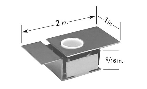ME-19 micro-electronic crucible heater with crucible for thermal evaporation
