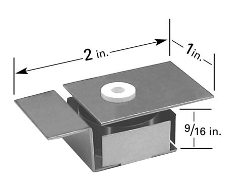 ME-20 micro-electronic crucible heater with crucible for thermal evaporation