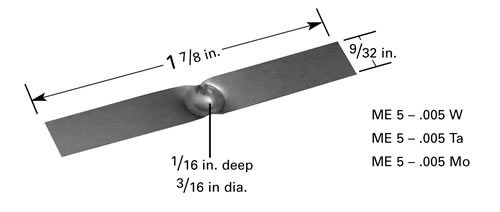ME-5 ME-5 micro-electronic boat for thermal evaporation