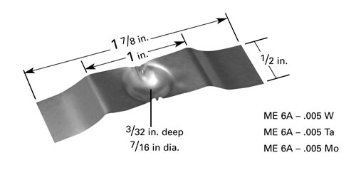 ME-6A ME-6A micro-electronic boat for thermal evaporation
