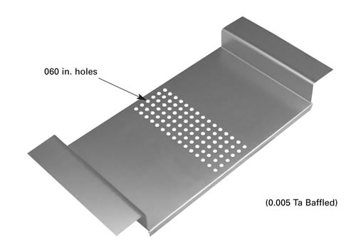 SB-1B special tantalum cover for thermal evaporation