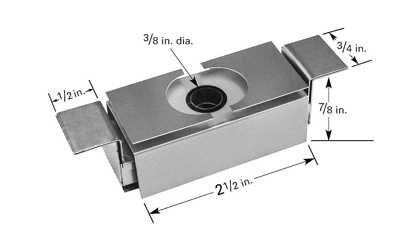 SM-10 baffled box for thermal evaporation