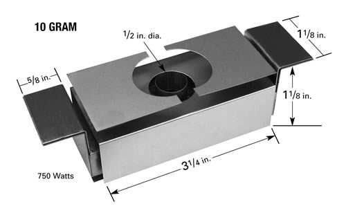SM-12 baffled box for thermal evaporation