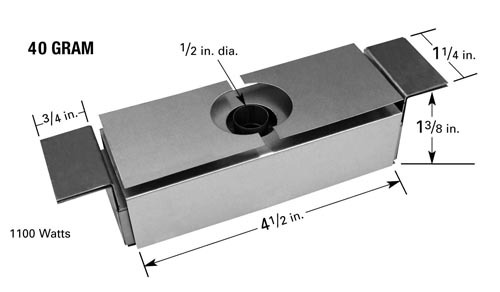 SM-16 baffled box for thermal evaporation