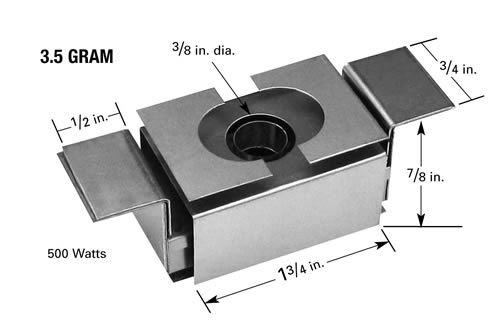 SM-8 baffled box for thermal evaporation