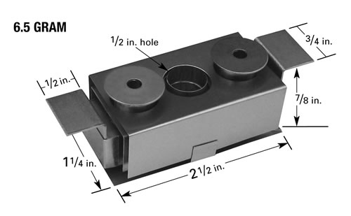 SO-10 baffled box for thermal evaporation