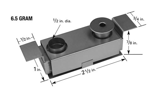SO-22 baffled box for thermal evaporation