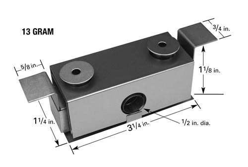 SO-26 baffled box for thermal evaporation